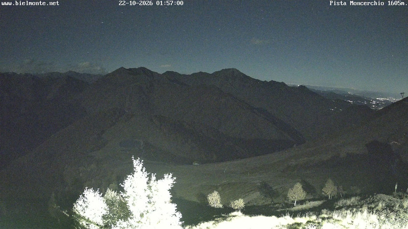 time-lapse frame, Bielmonte Monte Marca est webcam