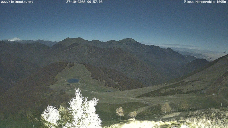 time-lapse frame, Bielmonte Monte Marca est webcam
