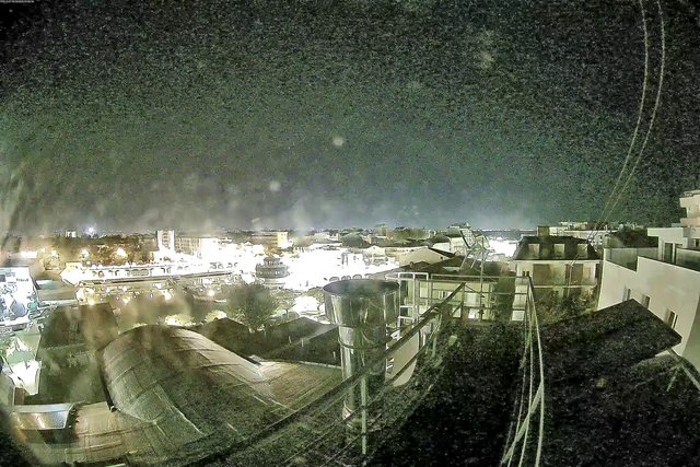 time-lapse frame, Oss. Met. di Gabicce Mare Puntamento Est webcam