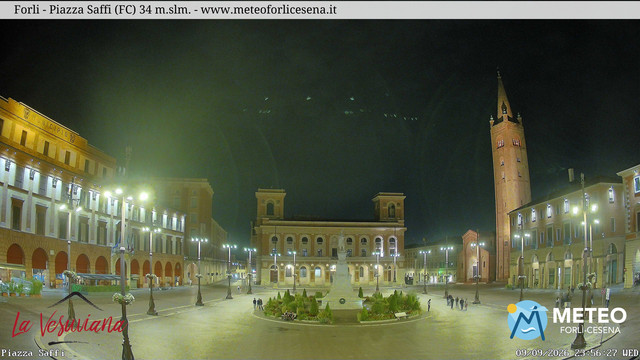 time-lapse frame, Forlì - Piazza Saffi webcam