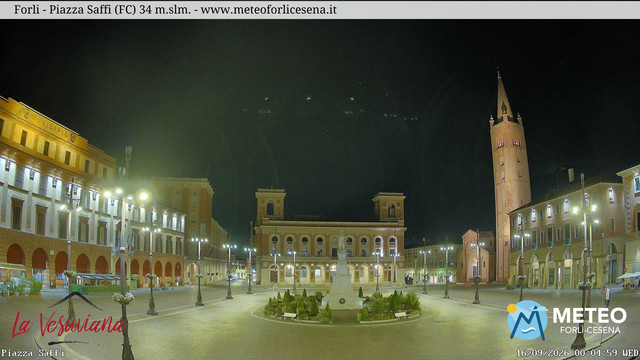 time-lapse frame, Forlì - Piazza Saffi webcam