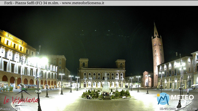 time-lapse frame, Forlì - Piazza Saffi webcam