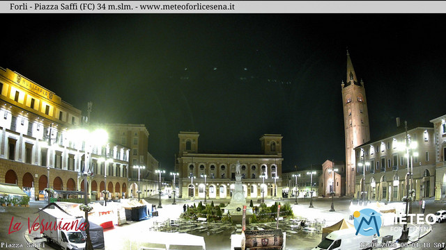 time-lapse frame, Forlì - Piazza Saffi webcam