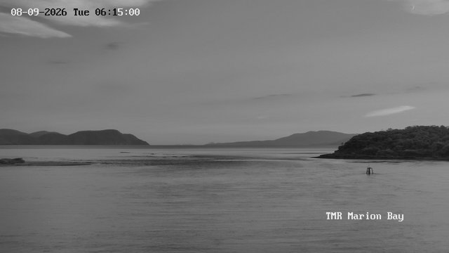 time-lapse frame, TMR - Marion Bay webcam