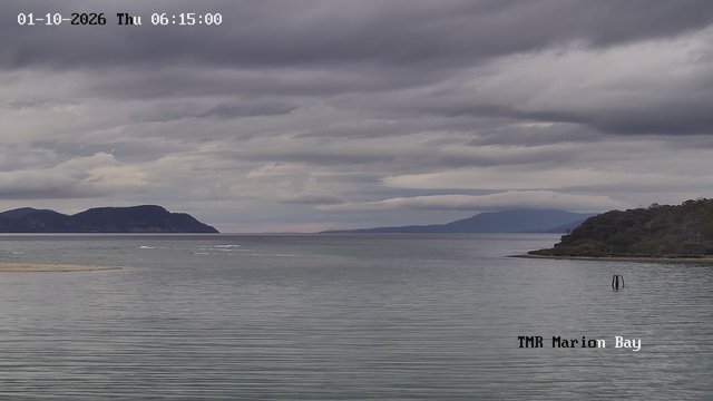 time-lapse frame, TMR - Marion Bay webcam