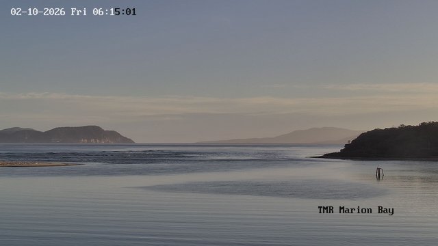 time-lapse frame, TMR - Marion Bay webcam