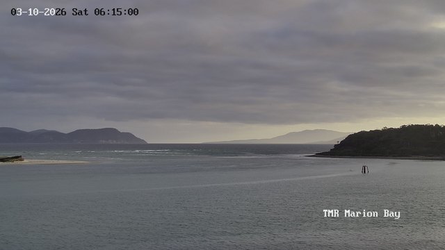 time-lapse frame, TMR - Marion Bay webcam