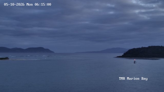 time-lapse frame, TMR - Marion Bay webcam