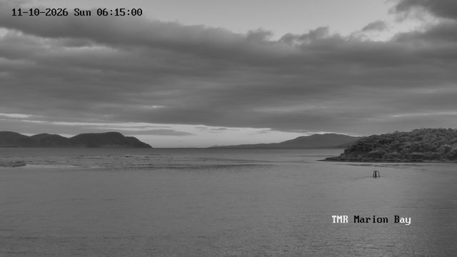 time-lapse frame, TMR - Marion Bay webcam