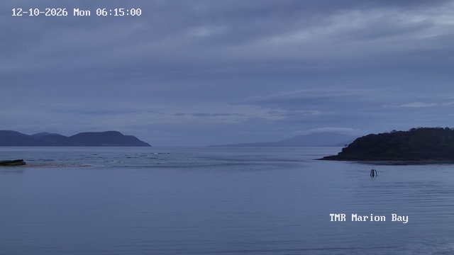 time-lapse frame, TMR - Marion Bay webcam
