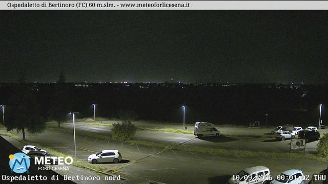 time-lapse frame, Ospedaletto di Bertinoro webcam