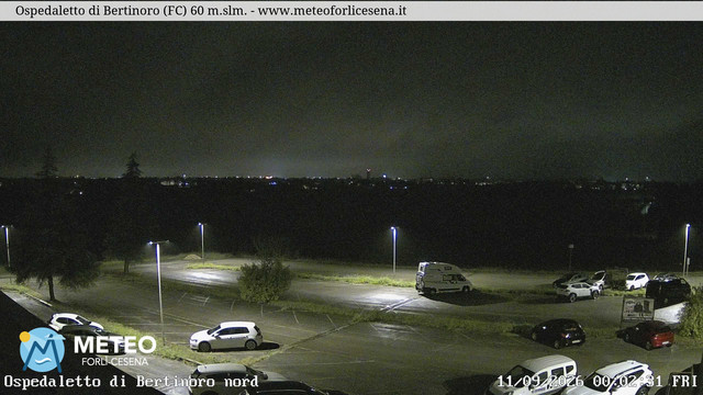 time-lapse frame, Ospedaletto di Bertinoro webcam