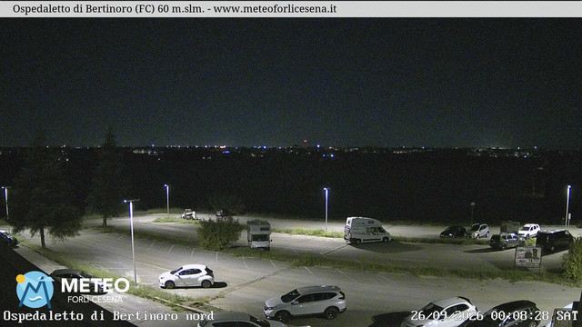 time-lapse frame, Ospedaletto di Bertinoro webcam