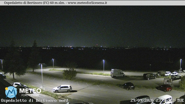 time-lapse frame, Ospedaletto di Bertinoro webcam