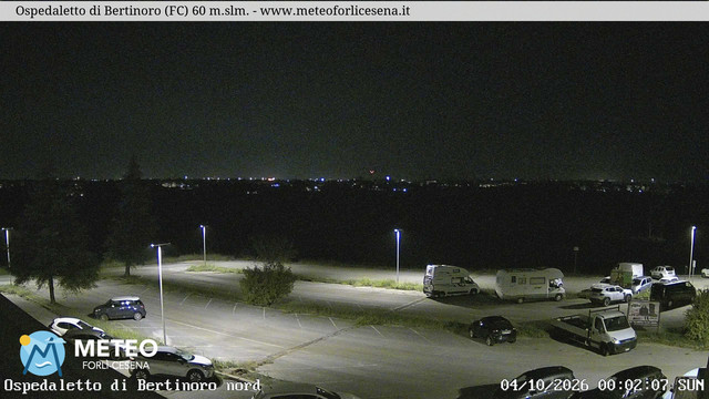 time-lapse frame, Ospedaletto di Bertinoro webcam