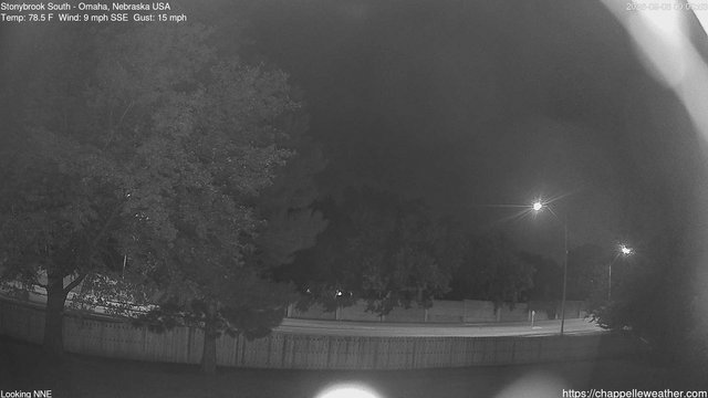 time-lapse frame, Stoneybrook South webcam