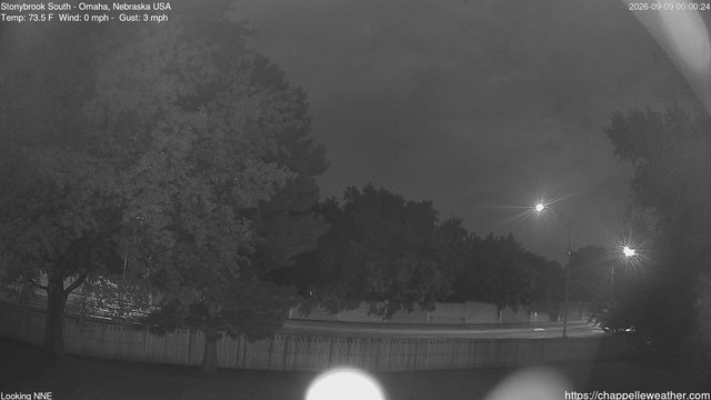 time-lapse frame, Stoneybrook South webcam