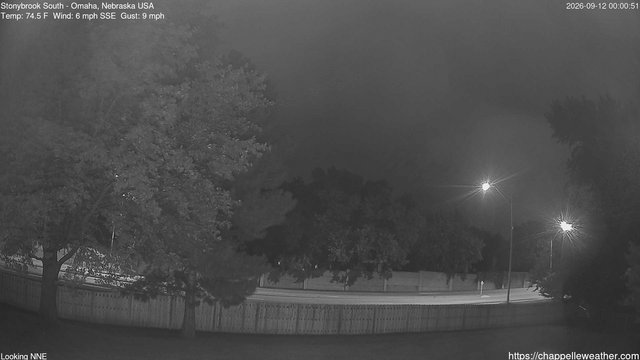 time-lapse frame, Stoneybrook South webcam