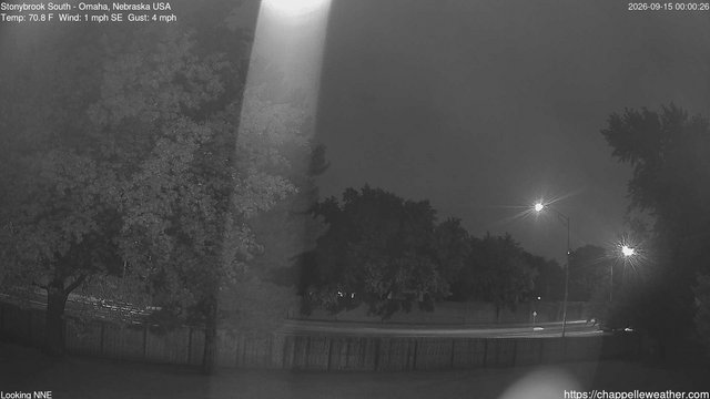 time-lapse frame, Stoneybrook South webcam
