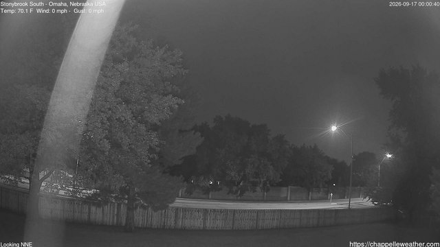 time-lapse frame, Stoneybrook South webcam