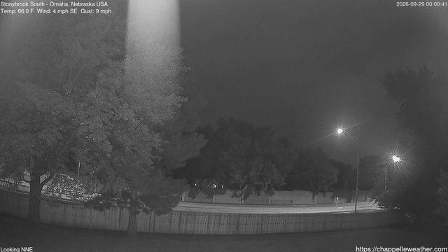 time-lapse frame, Stoneybrook South webcam