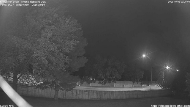 time-lapse frame, Stoneybrook South webcam