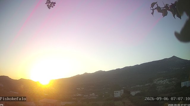 time-lapse frame, PKweather webcam