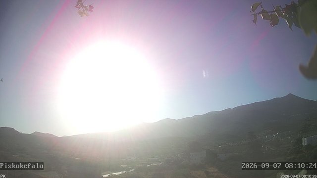 time-lapse frame, PKweather webcam