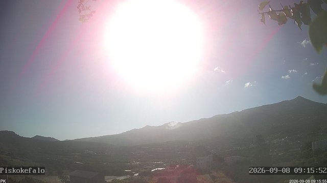 time-lapse frame, PKweather webcam