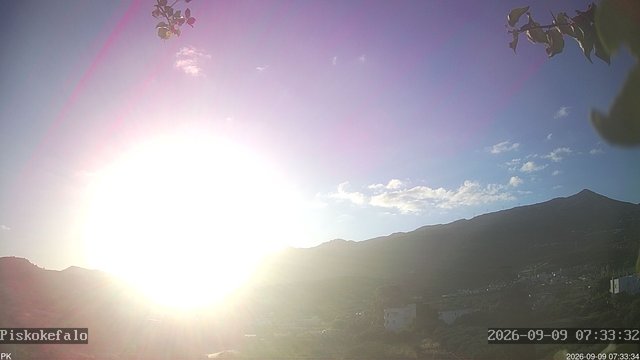 time-lapse frame, PKweather webcam