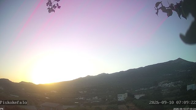 time-lapse frame, PKweather webcam