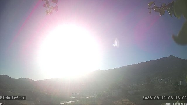 time-lapse frame, PKweather webcam