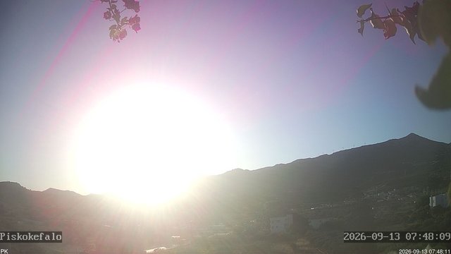 time-lapse frame, PKweather webcam