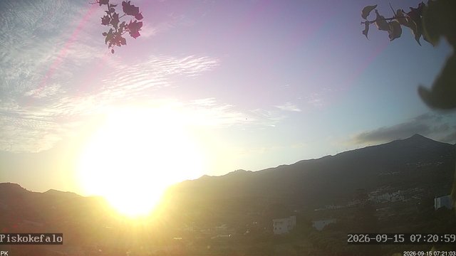 time-lapse frame, PKweather webcam