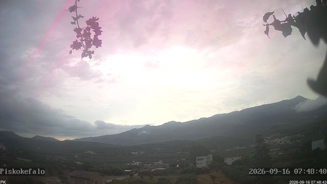 time-lapse frame, PKweather webcam