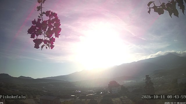 time-lapse frame, PKweather webcam