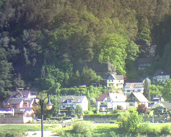 Webcam in Bad Schandau, Krippen & Postelwitz webcam time-lapse frame, Webcam in Bad Schandau, Krippen & Postelwitz webcam