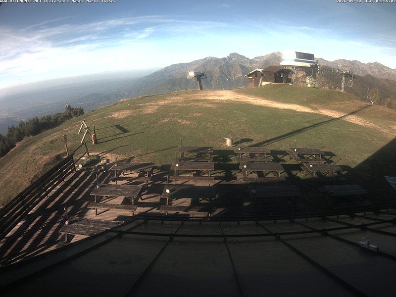time-lapse frame, Bielmonte Monte Marca ovest webcam
