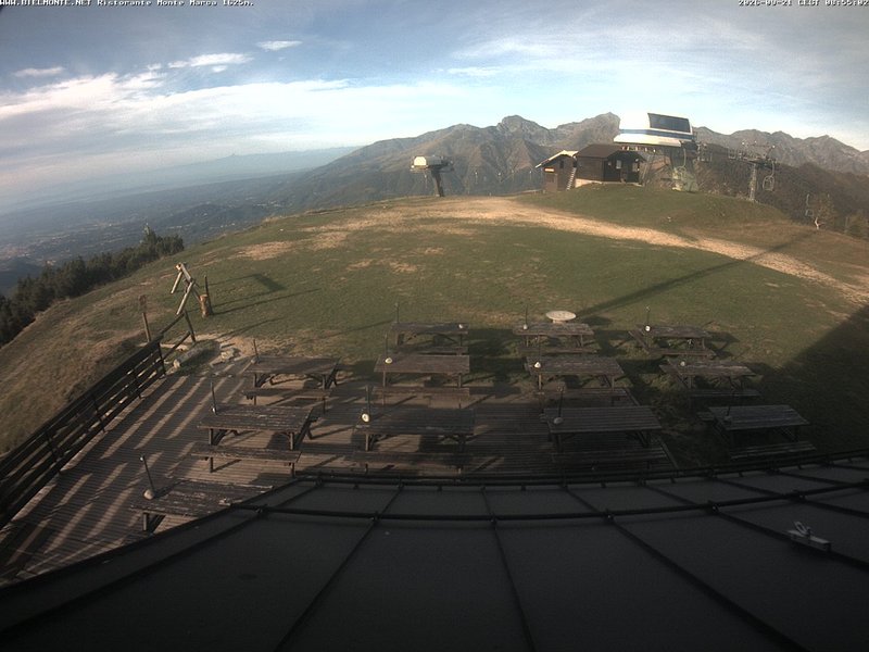 time-lapse frame, Bielmonte Monte Marca ovest webcam