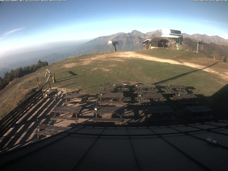 time-lapse frame, Bielmonte Monte Marca ovest webcam