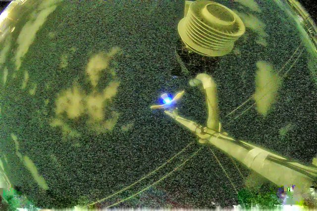 time-lapse frame, Oss. Met. di Gabicce Mare  Puntamento Zenith webcam