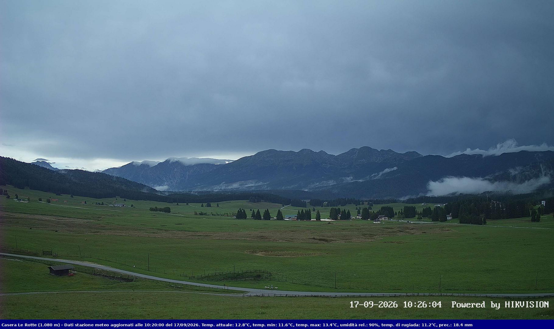 view from Pian Cansiglio - Casera Le Rotte on 2026-09-17
