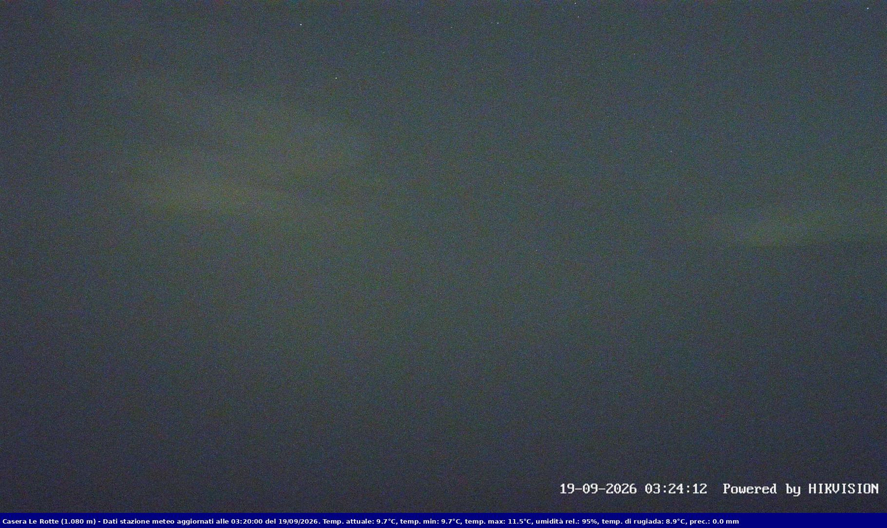 view from Pian Cansiglio - Casera Le Rotte on 2026-09-19
