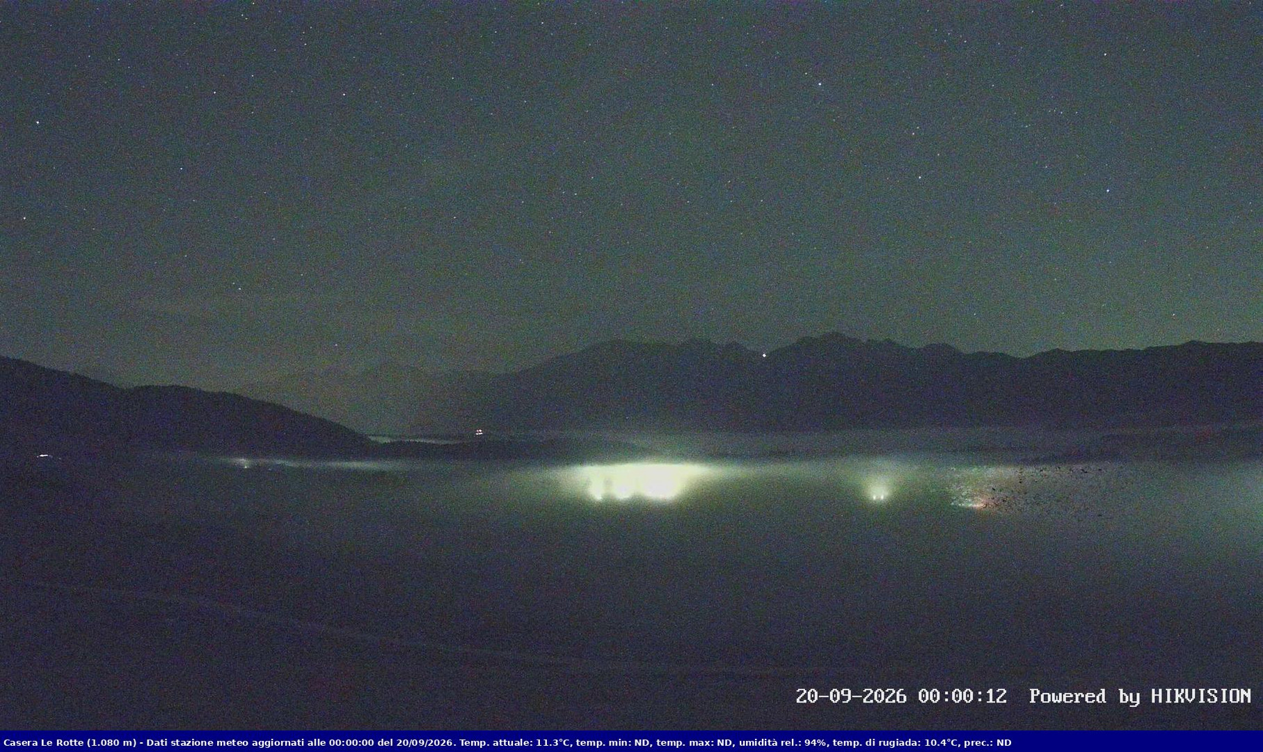 time-lapse frame, Pian Cansiglio - Casera Le Rotte webcam