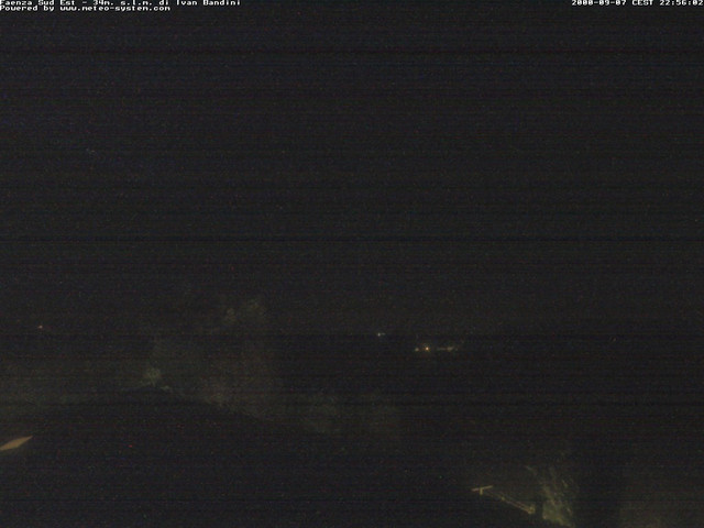 time-lapse frame, Faenza Sud-Est webcam