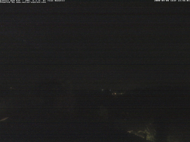 time-lapse frame, Faenza Sud-Est webcam