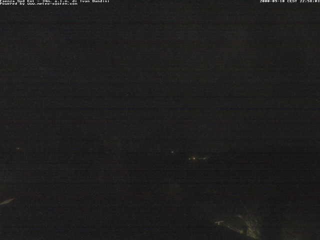 time-lapse frame, Faenza Sud-Est webcam