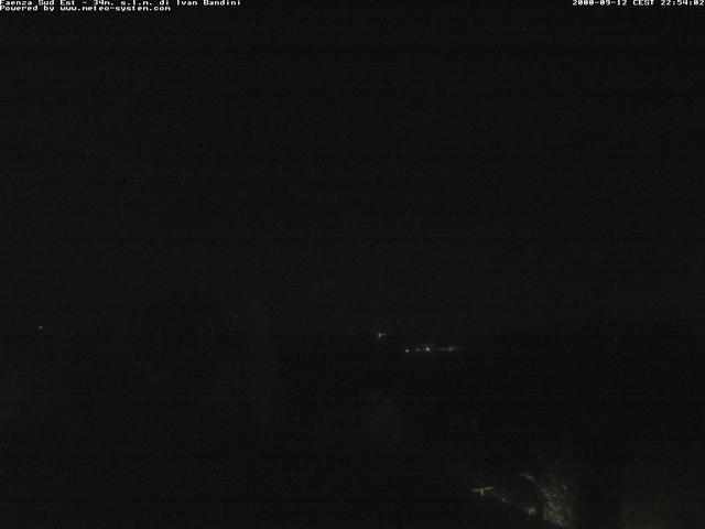 time-lapse frame, Faenza Sud-Est webcam