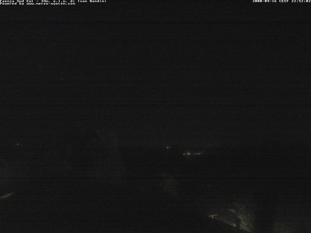 time-lapse frame, Faenza Sud-Est webcam