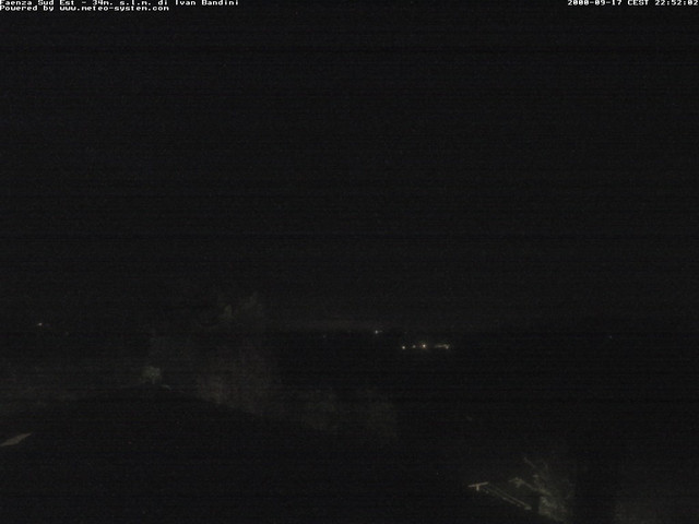 time-lapse frame, Faenza Sud-Est webcam